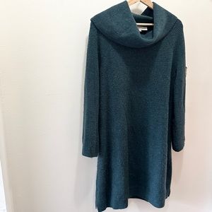 Loft Emerald Knit Dress